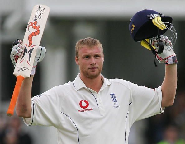 Flintoff was hardly given a chance to play higher up the order despite his potential
